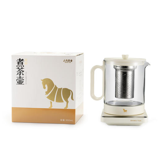 八马茶具 茗侣钛晶煮茶壶纯钛材质一壶多用煮茶烧水壶900mL 商品图6
