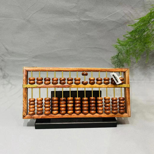 海南黄花梨算盘（不含架） 商品图0