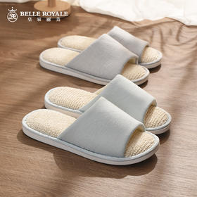 男女款棉麻透气吸汗健康亲肤情侣款拖鞋PS20818/PS20819