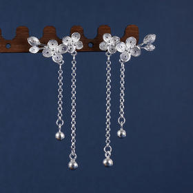 子佩集S990银【春妍】耳钉【QFES030】2312