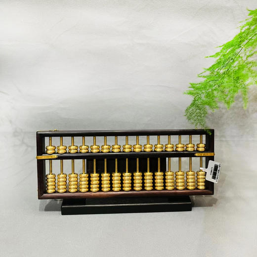 黑檀+铜算盘°不含架 商品图0