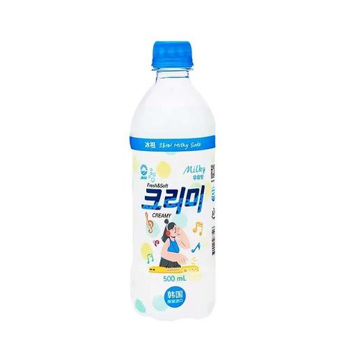 冰祖牛奶味碳酸饮料500ml 商品图0