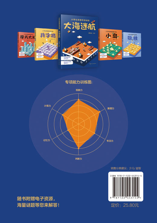 小学生思维专项训练--大海迷航 商品图1