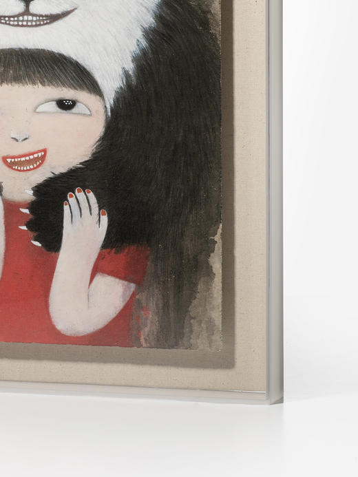 稀奇艺术 马玉签名限量版画《让我抱抱你-熊猫》艺术装饰画 商品图5