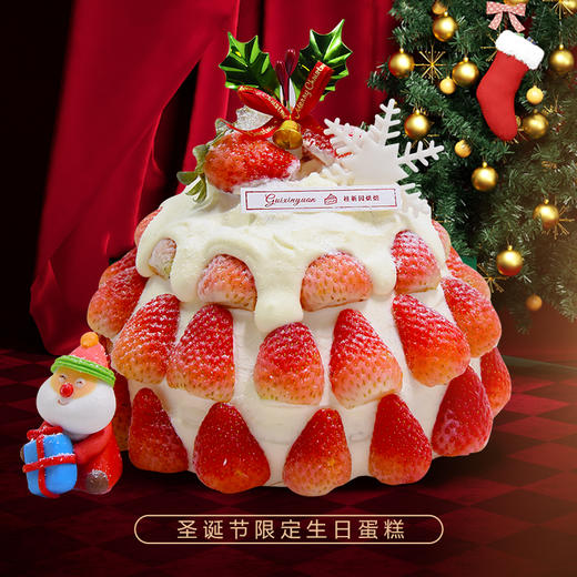 【会员专享价】【莓莓雪山】纯动物奶油系列——旗舰店专属定制款圣诞节主题蛋糕【除夕当天下午三点后订单暂不预约】【1月29日恢复正常预约】 商品图1