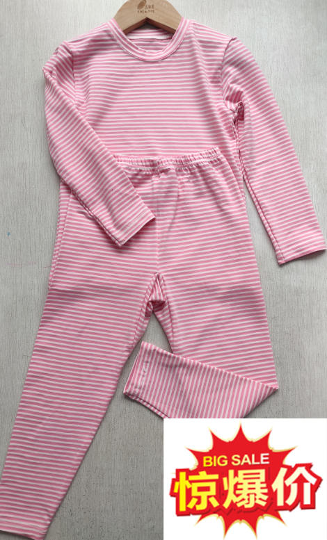 RT062女童吸湿排汗莱卡棉秋冬套装 商品图0