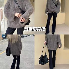 新品上身 | 针织搭微喇裤，通勤出行高级又时髦💓