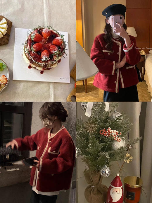 羊羔毛遇上小香外套 商品图3