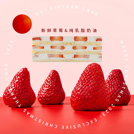 【会员专享价】【莓莓雪山】纯动物奶油系列——旗舰店专属定制款圣诞节主题蛋糕【除夕当天下午三点后订单暂不预约】【1月29日恢复正常预约】 商品图2
