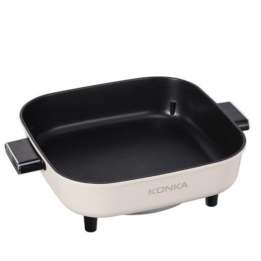 康佳（KONKA） 电火锅家用大容量多功能煎涮不沾电热锅KGJK-1602 星梦白升级版 商品图9