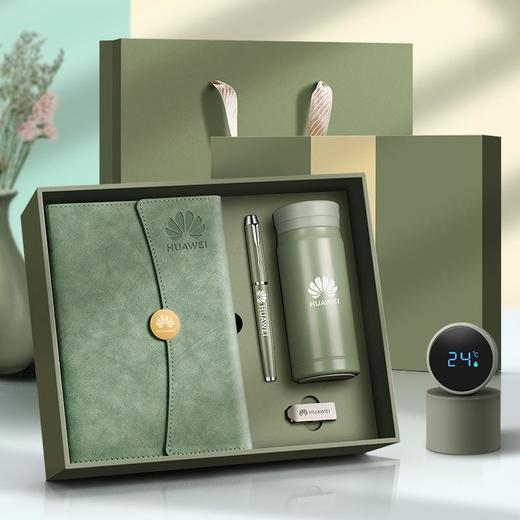 高颜值商务办公a5笔记本保温杯礼盒套装印logo企业年会纪念品套装 商品图0