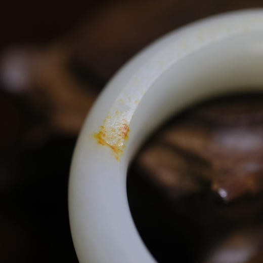 和田玉（白玉）籽料手镯--平安镯58# 商品图3