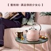 北鼎（Buydeem） 电热水壶 家用烧水壶热水壶 304不锈钢烧水器 精铸铝合金把手 控温器煮水壶 【蜜桃粉】K203 商品缩略图1