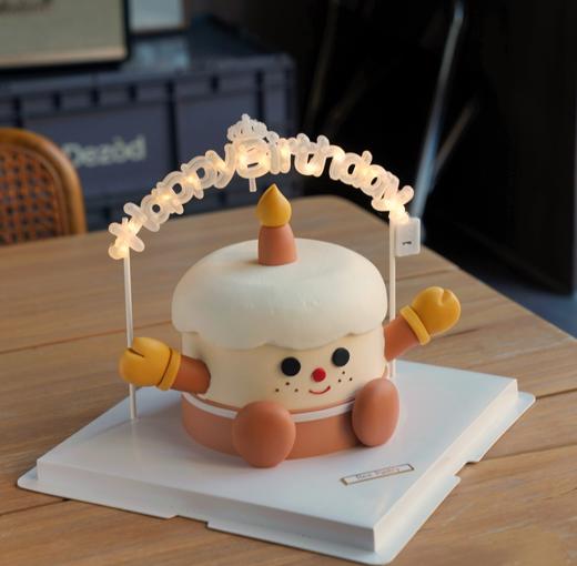 可爱蜡烛蛋糕C款 加高  n o 商品图1