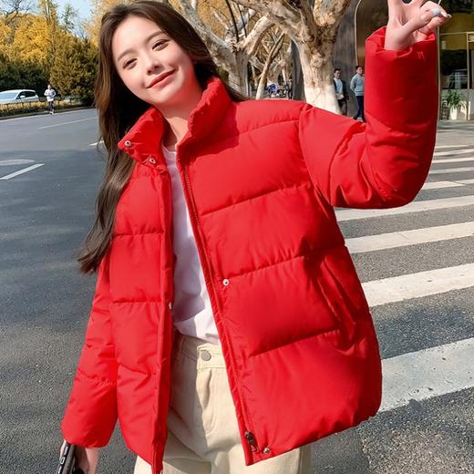 【冬日限定！宽松立领棉衣】冬季韩版短款小个子羽绒棉服女时尚宽松棉袄外套女加厚棉衣面包服女 商品图3