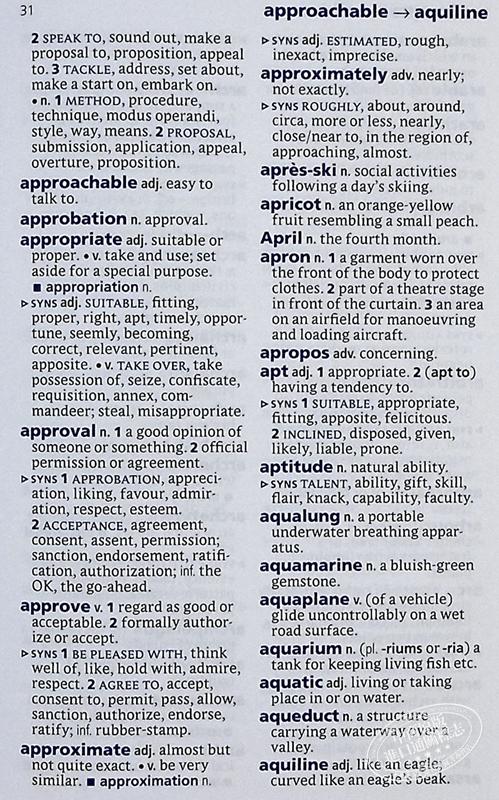 【中商原版】彩色牛津辞典 Colour Oxford Dictionary & Thesaurus英文原版进口 英语字典 教辅参考书词典工具书 牛津大学出版 商品图4