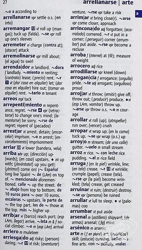【中商原版】牛津西班牙语迷你词典 Oxford Spanish Mini Dictionary 原版进口 西班牙语字典 参考书词典工具书 牛津大学出版 商品图6