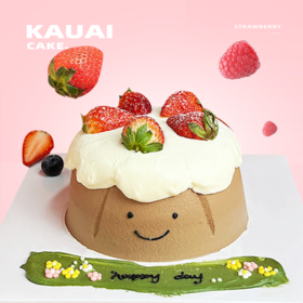 烤爱·生日蛋糕系列·爆浆jellycat·草莓巧克力酸奶·可爱聚会生日节日【仅限深圳同城配送】