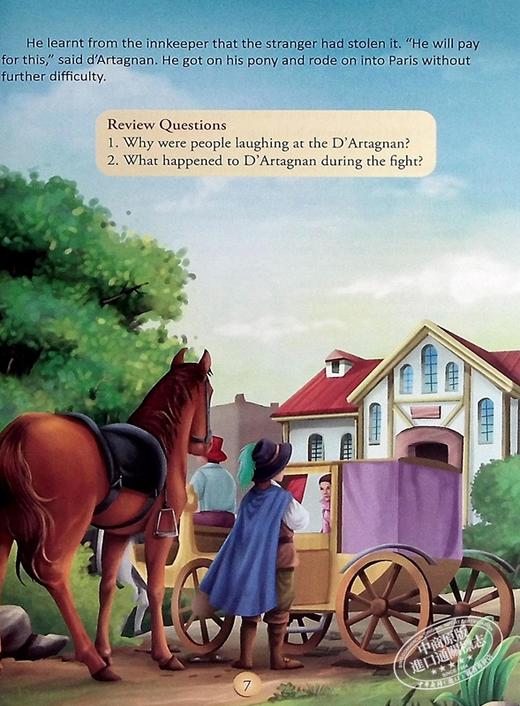 【中商原版】全球经典分级读物C1级-三个火枪手 CAE水平 Global Classics Graded Reader Level C1 The Three Musketeers 原版 商品图5