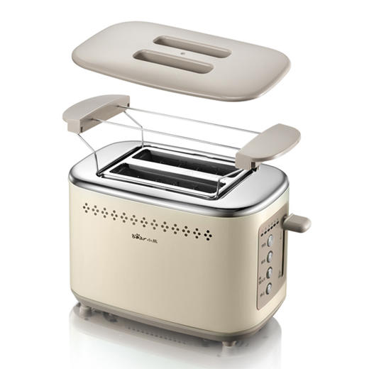 【小程序】小熊(Bear)面包机 多士炉 烤面包机 早餐自动家用小型烤吐司机馒头不锈钢烤神器 DSL-C02M6 商品图9