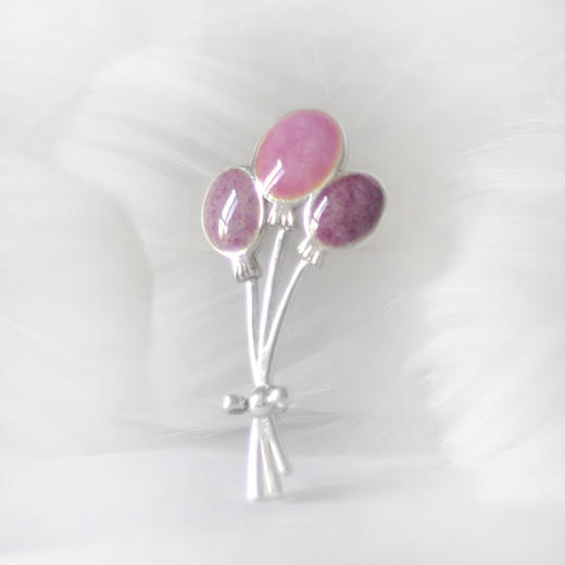 欢欣时刻 /  925银珐琅胸针【定制：7-15天】 ○ 箭儒工房 商品图4