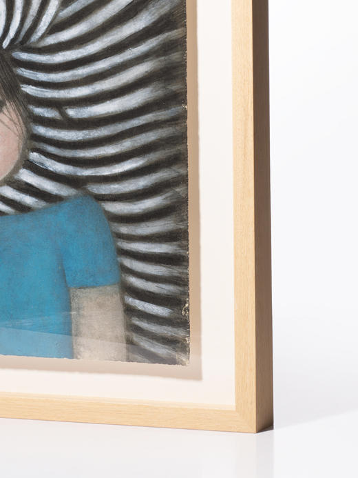 稀奇艺术 马玉签名限量版画《让我抱抱你-斑马》艺术装饰画乔迁礼物 商品图2