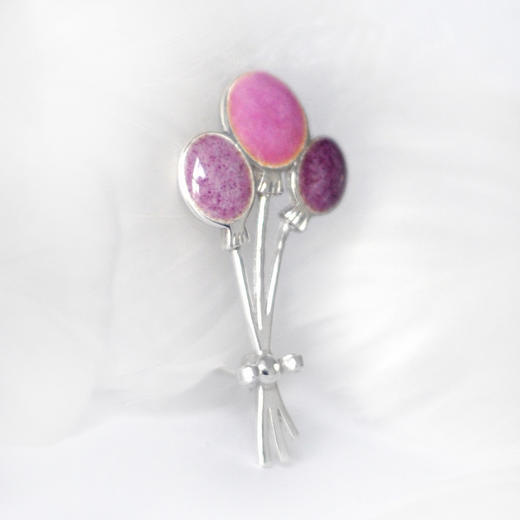 欢欣时刻 /  925银珐琅胸针【定制：7-15天】 ○ 箭儒工房 商品图1