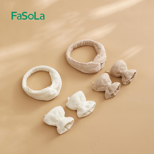 FaSoLa洗脸发带网红气质洗漱防流水防湿束发带敷面膜神器简约头带女 商品图10