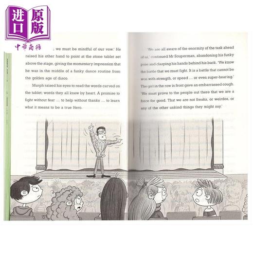 【中商原版】麻瓜小子4 Kid Normal and the Final Five 进口英文原版 麻瓜小孩章节桥梁书 儿童章节书故事书 8岁以上儿童读物 商品图2