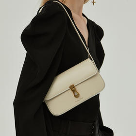 西木汀 第一眼 牛皮小包包女小众单肩腋下包百搭质感斜挎包