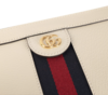 【新品到仓特惠秒】Gucci 古驰 女士经典三色条双G LOGO 荔枝纹牛皮淡金链肩背包斜背包 11741 商品缩略图5