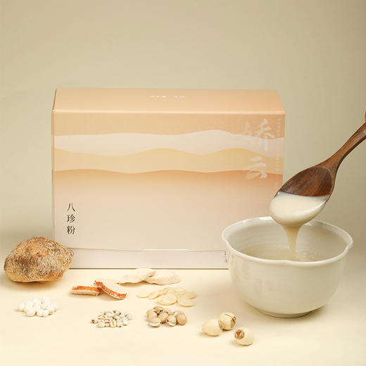 【买2盒送蕲春艾饼2枚】少点盐八珍粉 营养早餐粉 400g/盒 (16条) 商品图0