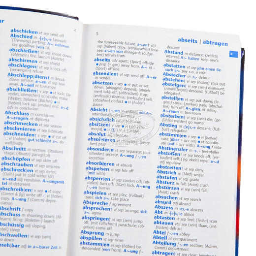 【中商原版】牛津德语迷你词典 Oxford German Mini Dictionary 原版进口 德语词典字典 参考书词典工具书 牛津大学出版 商品图3