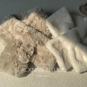 鹿鹿推荐 •  《华夫饼》软糯糯毛绒交叉围脖