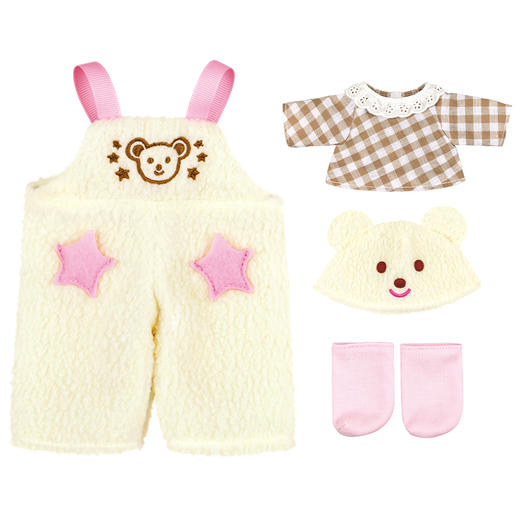 咪露小白熊背带裤套装MELC516249 商品图0