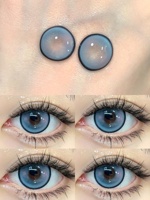 Ocean girl 旗下 · O-20洋娃娃绿& O-21洋娃娃蓝& O-22洋娃娃灰｜14.4mm白狮参考着色大直径 日抛 商品图1