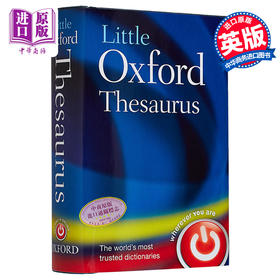 预售 【中商原版】袖珍牛津词典 Little Oxford Thesaurus 英文原版进口 精装 英语字典 教辅参考书词典工具书 牛津大学出版