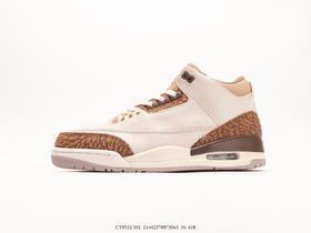 耐克乔丹Air Jordan 3复古运动篮球鞋CT8532-102男女鞋