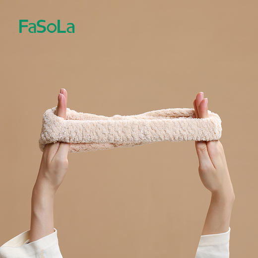 FaSoLa洗脸发带网红气质洗漱防流水防湿束发带敷面膜神器简约头带女 商品图9