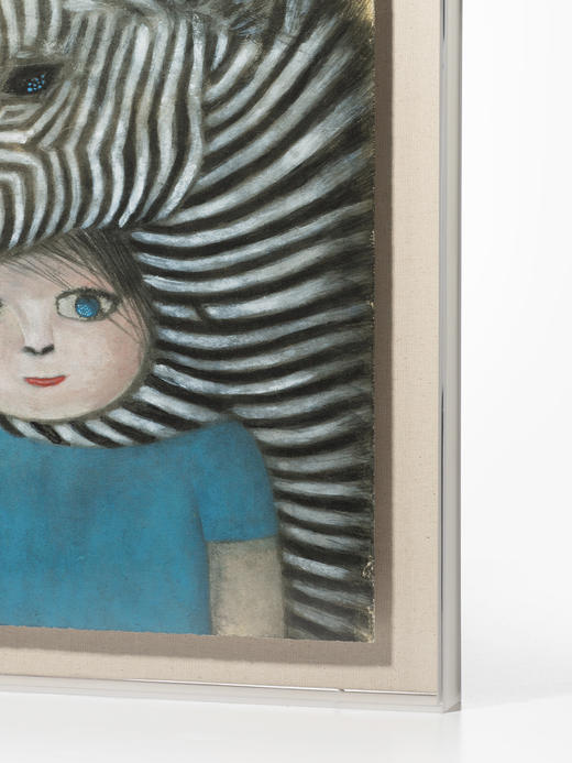 稀奇艺术 马玉签名限量版画《让我抱抱你-斑马》艺术装饰画乔迁礼物 商品图3