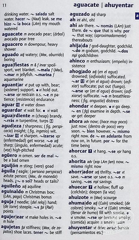 【中商原版】牛津西班牙语迷你词典 Oxford Spanish Mini Dictionary 原版进口 西班牙语字典 参考书词典工具书 牛津大学出版 商品图5