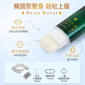 曼秀雷敦润唇膏男女滋润去死皮唇膜淡化唇纹 高保湿薄荷味4.5g 商品图1