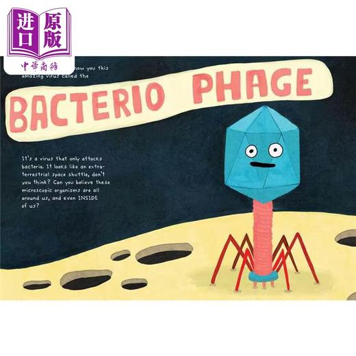 【中商原版】微生物俱乐部 Elise Gravel Club Microbe 英文原版 儿童科普绘本 少儿知识百科图画书 精装进口 自然科学读物 商品图3