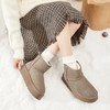 ZHR厚底雪地靴女2023冬季新款加厚加绒防滑休闲短靴户外保暖棉鞋 商品缩略图10