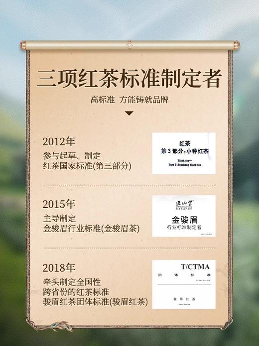 正山堂 1568 正山小种 红茶特级 100g 商品图4
