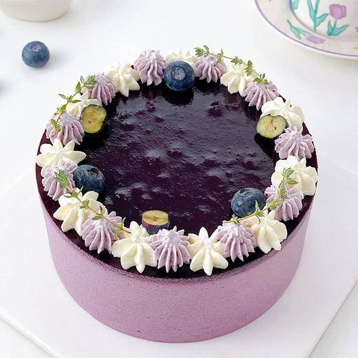 慕斯蛋糕 蓝莓慕斯蛋糕02 口感浓郁 层次丰富 商品图0