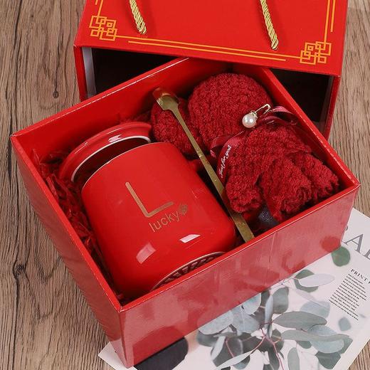 杯子伴手礼套装开业团建商务活动小礼品毛巾熊礼盒生日结婚回礼 商品图1