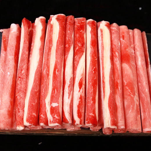 【拍1发10，到手3斤】汇柒鲜安格斯肥牛卷150g/袋*10~干净配料表，肉质饱满，口感新鲜，肥瘦相间，无添加，吃法多样~ 商品图5