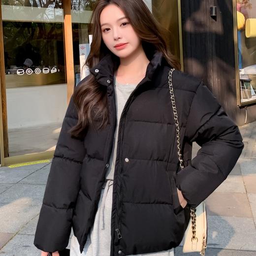 【冬日限定！宽松立领棉衣】冬季韩版短款小个子羽绒棉服女时尚宽松棉袄外套女加厚棉衣面包服女 商品图1