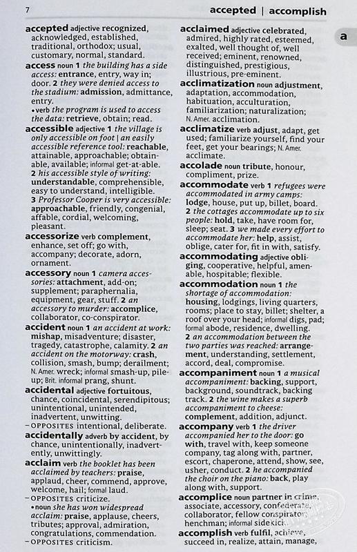 【中商原版】袖珍牛津字典 第2版Pocket Oxford Thesaurus 英文原版进口 英语字典 教辅参考书词典工具书 商品图4